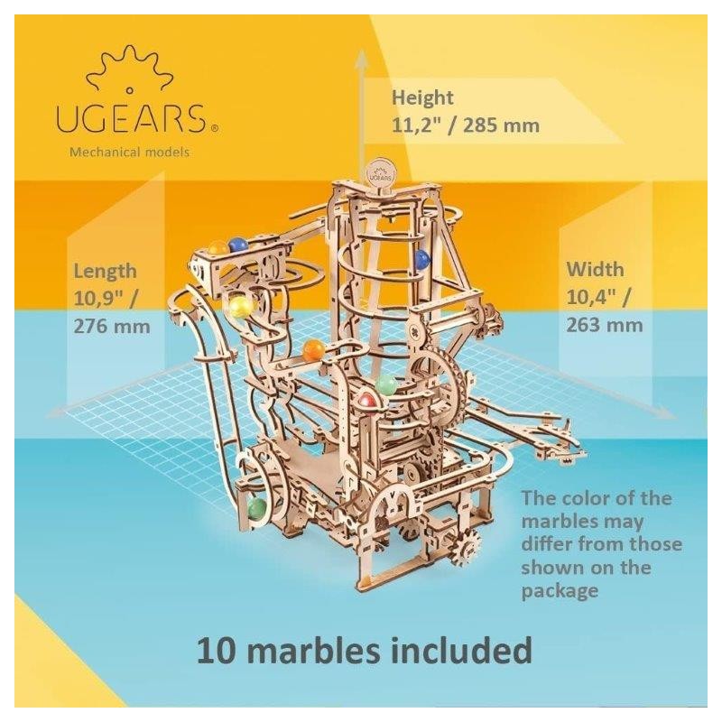 Ugears Kit De Mod Lisme Le Circuit A Billes Palan