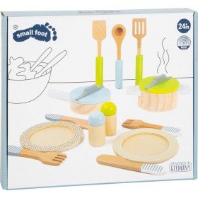 Service de table et casseroles en bois - Legler