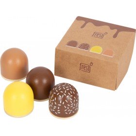 Accessoire marchande - Boule de neige au chocolat - Legler