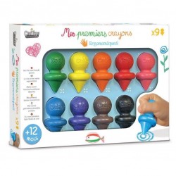 Crea lign Mon premier coffret de 9 crayons - Créa ' Lign