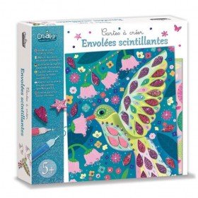 Crealign Set Créatif paillettes & encres Envolées scintillantes - Créa ' Lign