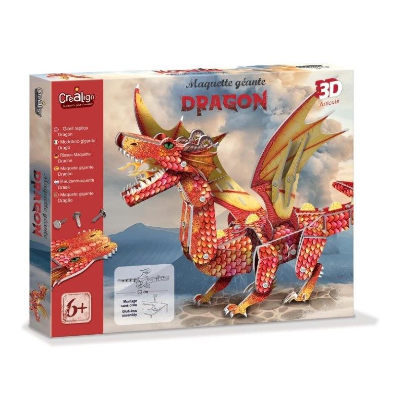 Crealign, Maquette Géante le dragon - Créa ' Lign