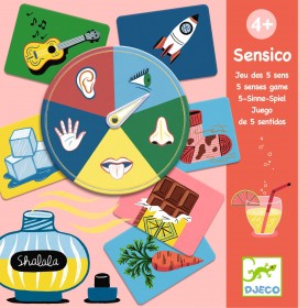 Djeco jeu de mémoire sensorielle sur les 5 Sens - AKROS