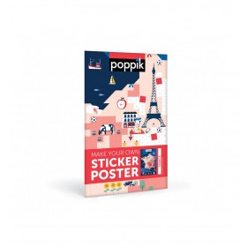 Poppik Carte de la France en 1600 Stickers - Poppik