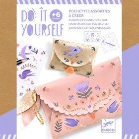 Djeco DIY Sweet Fashionna kit créatif pochette - Djeco