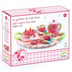 Dinette en bois le goûter de Lili Rose - Djeco