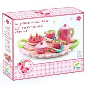 Dinette en bois le goûter de Lili Rose - Djeco