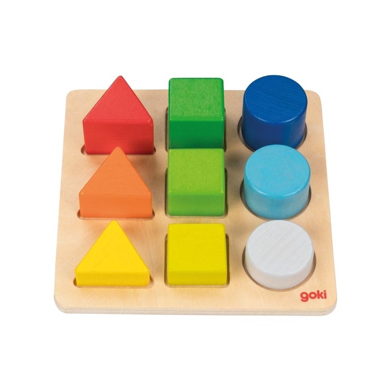 Goki Assortir les Formes et les Couleurs Petit Format - Goki