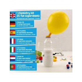 Coffret de 25 expériences de chimie - Science 4you