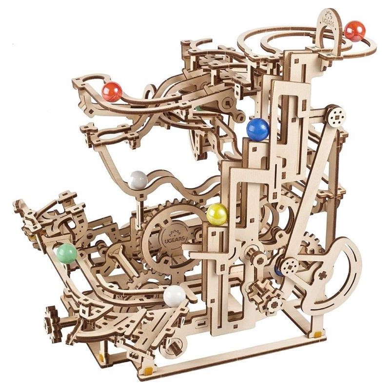 Ugears Kit de modélisme le circuit a billes Palan - Ugears