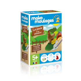 Mako Moulage La poule et ses Poussins - Mako Moulage