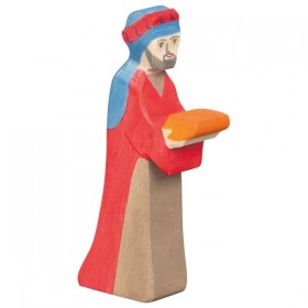 Figurine Holztiger Caspar en bois La Magie de Noël en Bois - Holztiger