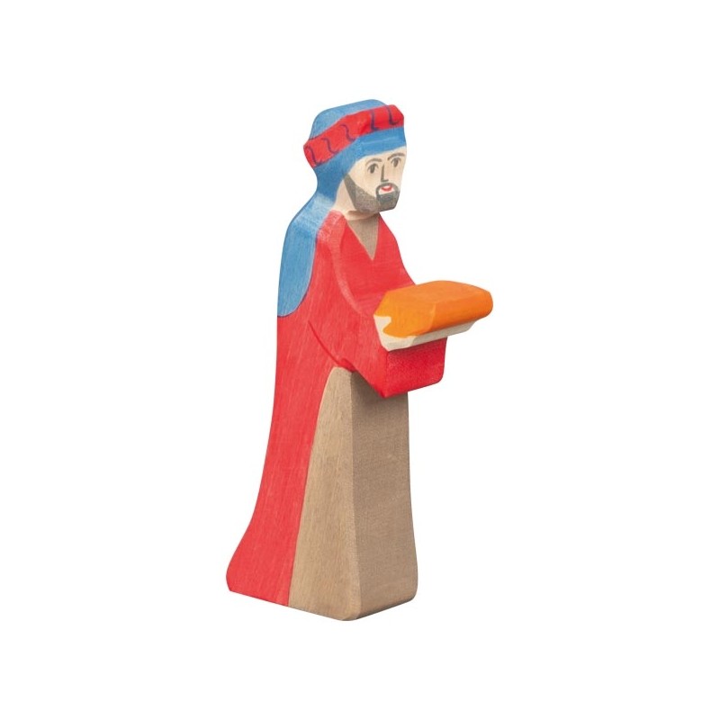Figurine Holztiger Caspar en bois La Magie de Noël en Bois - Holztiger