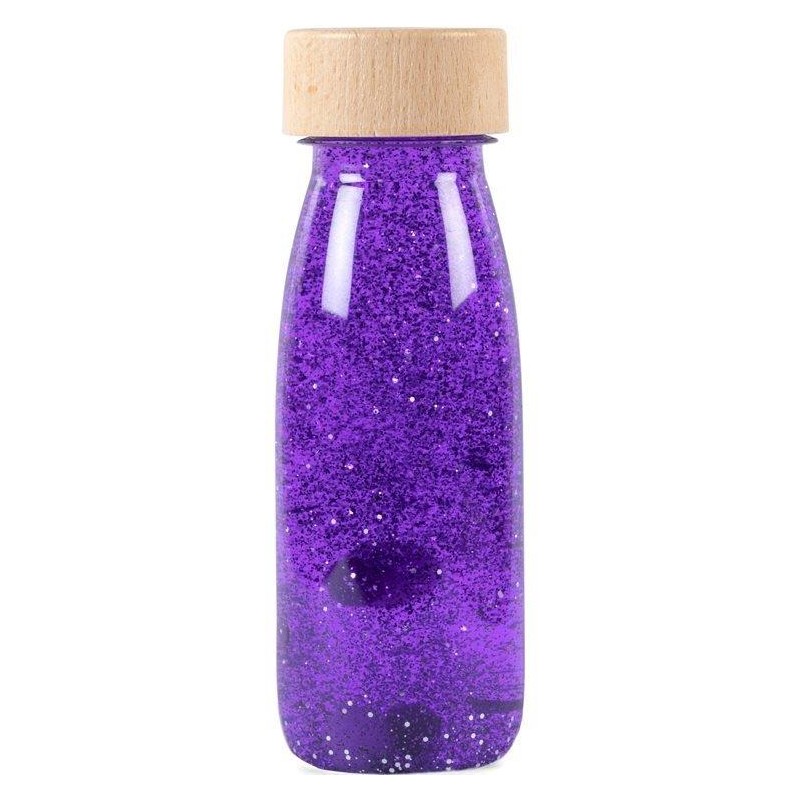 Petit boum bouteille sensorielle violet - petit boum