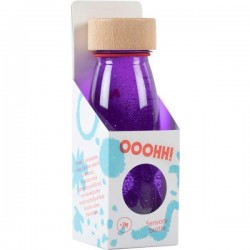 Petit boum bouteille sensorielle violet - petit boum