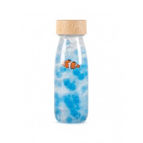 Petit boum bouteille sensorielle Bleu poisson clown - petit boum