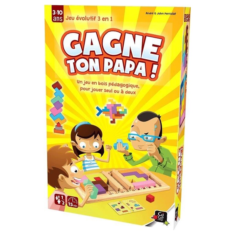 Gigamic Jeu de logique Gagne ton papa - GIGAMIC