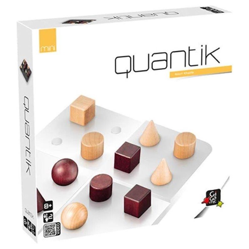 Gigamic jeu de plateau en bois Quantik Mini - GIGAMIC