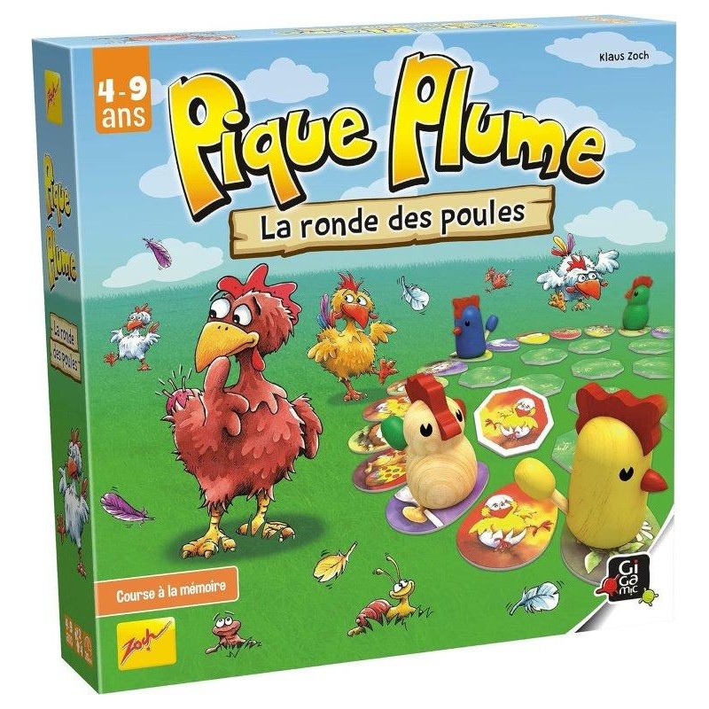 Gigamic Jeu de société Pique Plume - GIGAMIC