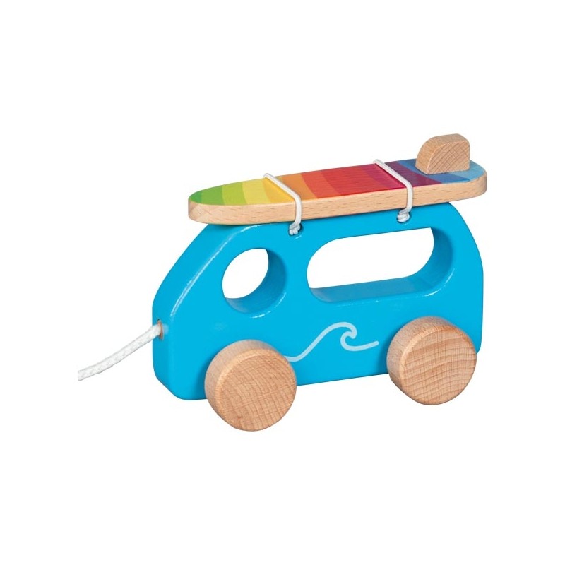 Voiture Van en bois Surf - Goki