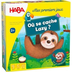 HABA - Jeu de Société et de coopération " Ou se cache Lazy" - HABA