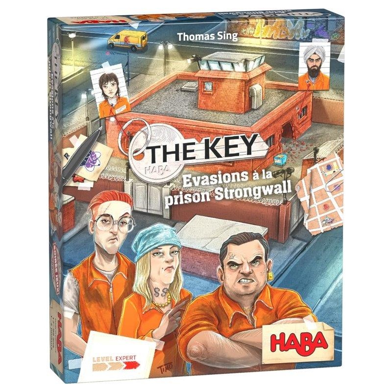 Haba Escape Game The key Evasions à la prison - HABA