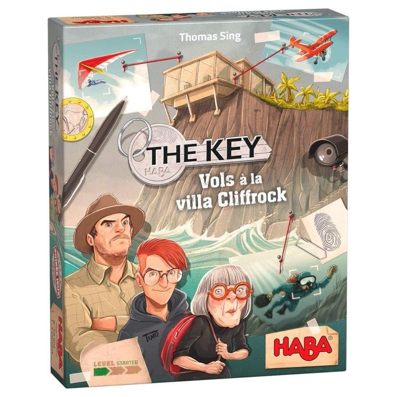 Haba Escape Game The key Vols à la maison Cliffrock - HABA