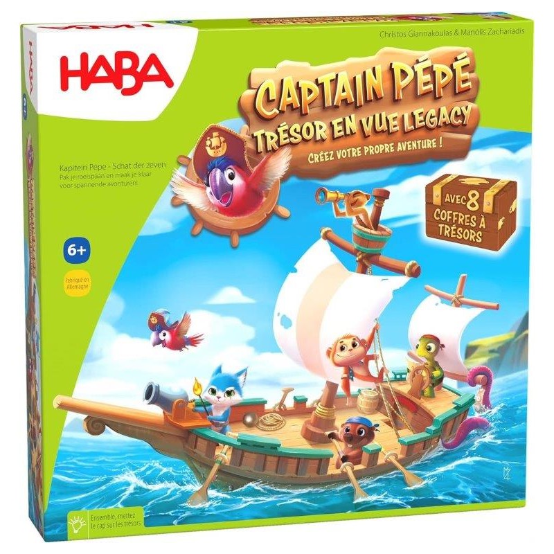 Haba Jeu de société Captain Pépé - HABA