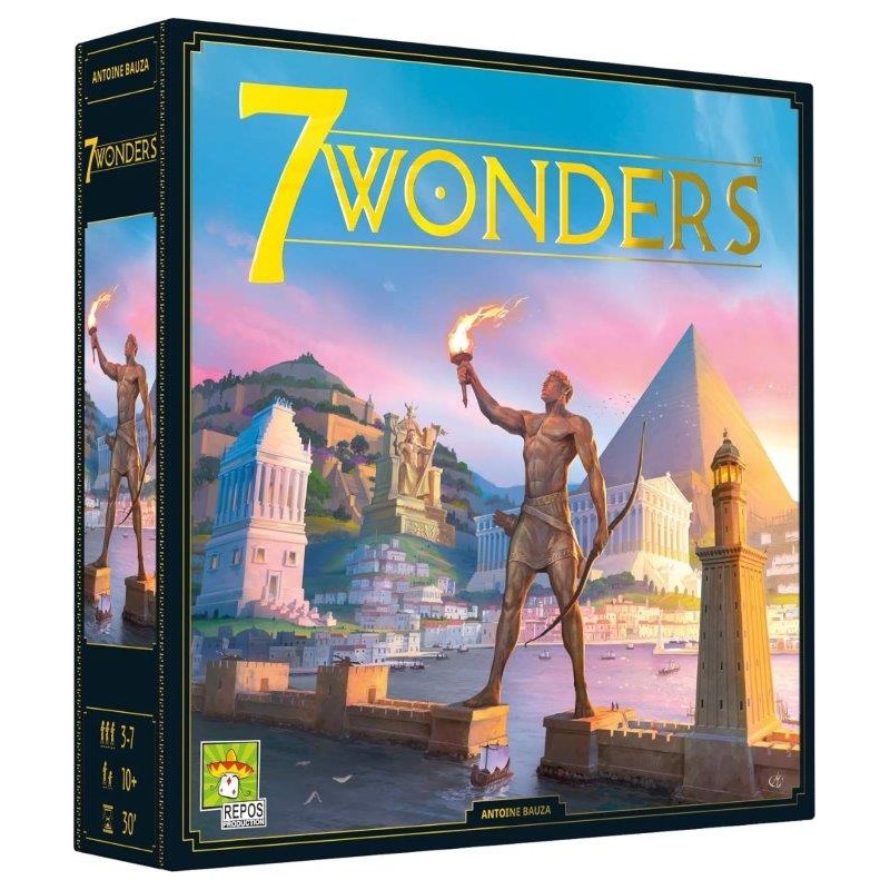 Jeu de société 7 wonders - Asmodee