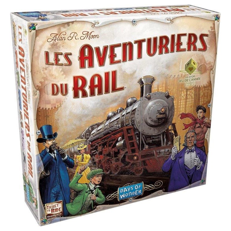 Jeu de société Les aventuriers du Rail - Asmodee