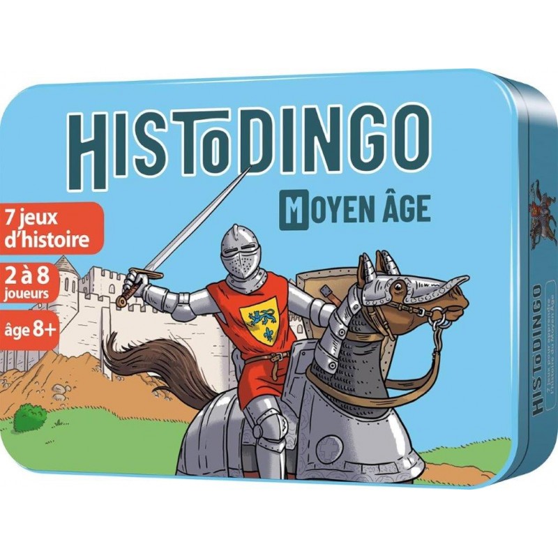 Jeu sur les connaissances Histodingo Moyen Age - Asmodee