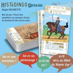 Jeu sur les connaissances Histodingo Moyen Age - Asmodee