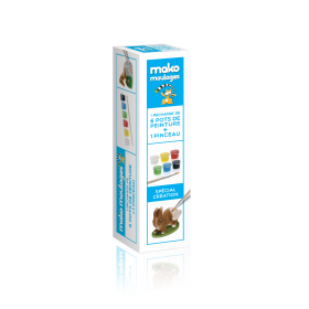 Mako Moulage Kit de Recharge 6 Pots de Peintures - Mako Moulage