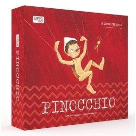 Livre marionnette Pinocchio le coffret des contes - Editions Milan