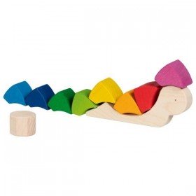 Goki puzzle jeu de construction d'escargot - Goki