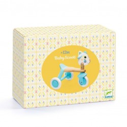 Porteur en bois le chat Babyscooti - Djeco