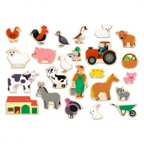 Djeco Farmix animaux magnétique - Djeco