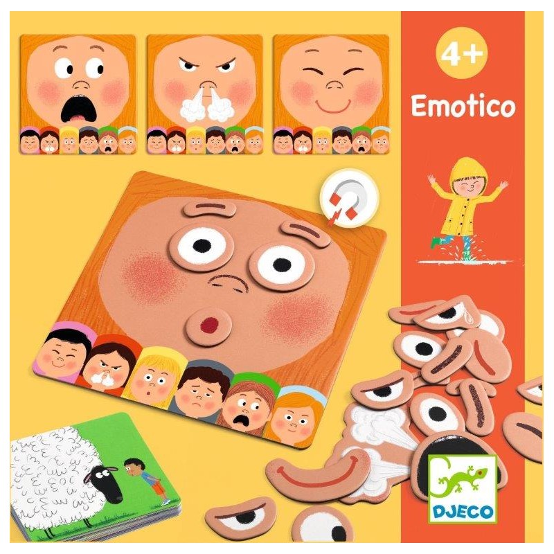 Djeco Emotico Jeu pour apprendre Les Émotions - Djeco