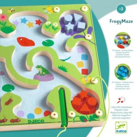 Djeco Jeu magnétique Froggy maze - Djeco