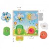 Puzzle en Bois Les animaux cache cache le jardin - Goki