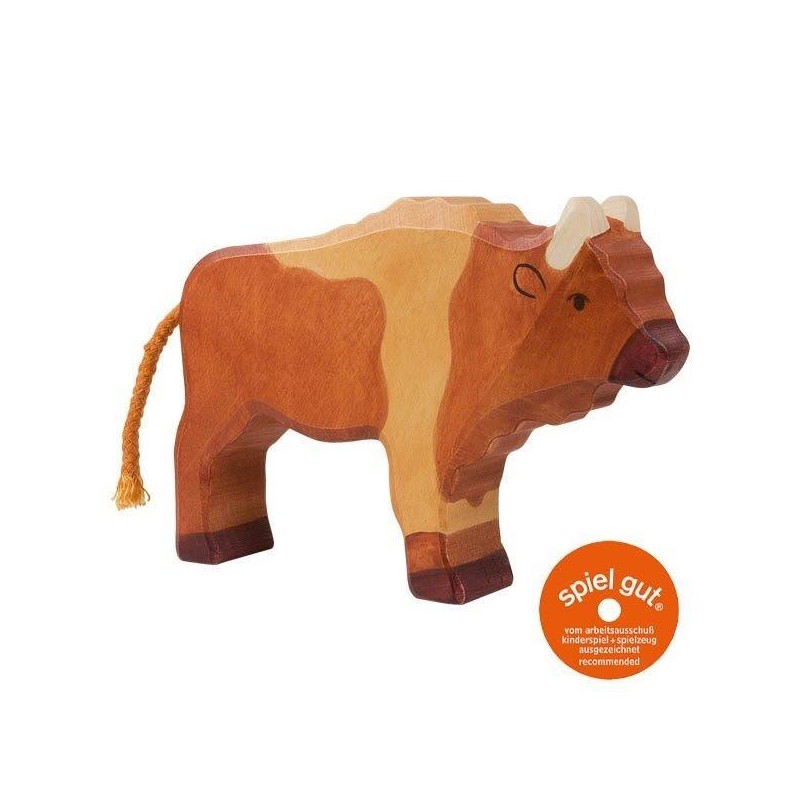 Figurine en Bois Holztiger le Bison - Holztiger