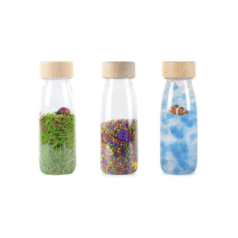 Petit boum Pack 3 bouteilles sensorielles Eco - petit boum