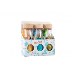 Petit boum Pack 3 bouteilles sensorielles Nature - petit boum