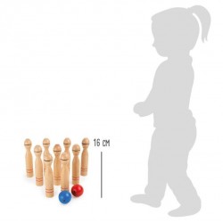 Bowling - jeu de quilles en bois - Legler