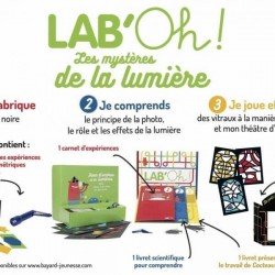 Bayard le kit d'activité Les secrets de la lumiére - Bayard Jeunesse