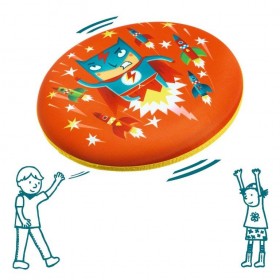 Djeco Frisbee disque volant Les héros - Djeco