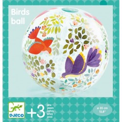 Ballon de plage birds Ø 35 cm - Djeco