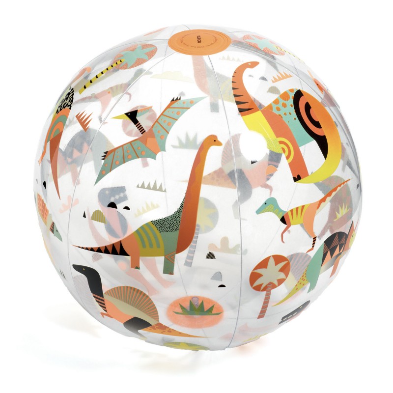 Ballon de plage dino Ø 35 cm - Djeco