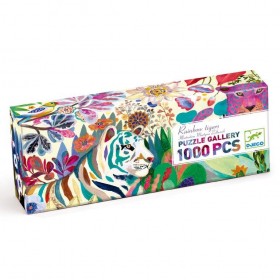 Puzzle Rainbow tigers 1000 pièces - Djeco