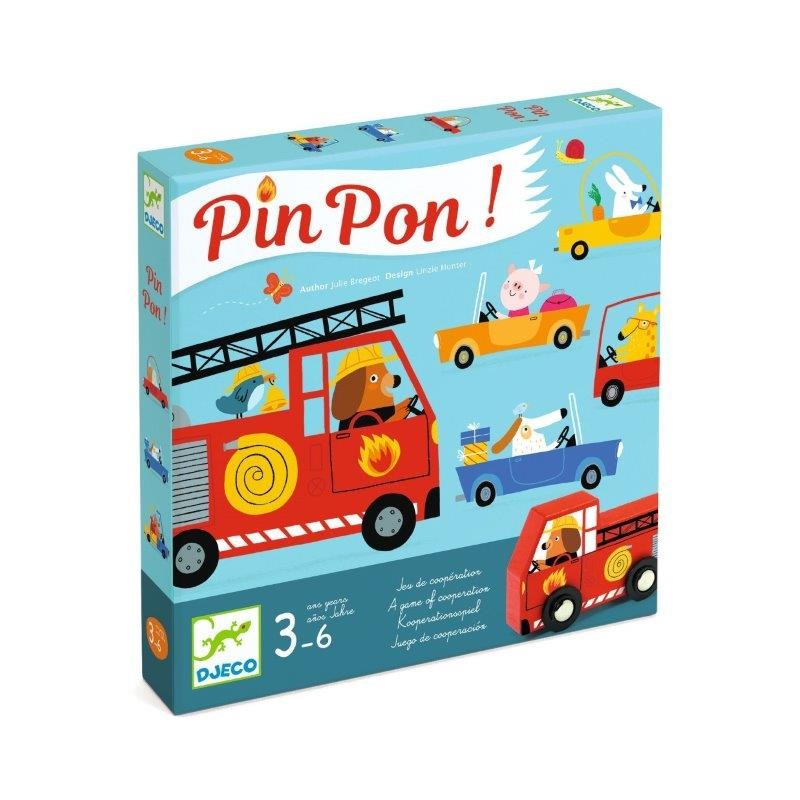 Djeco Jeu de coopération Pin pon - Djeco